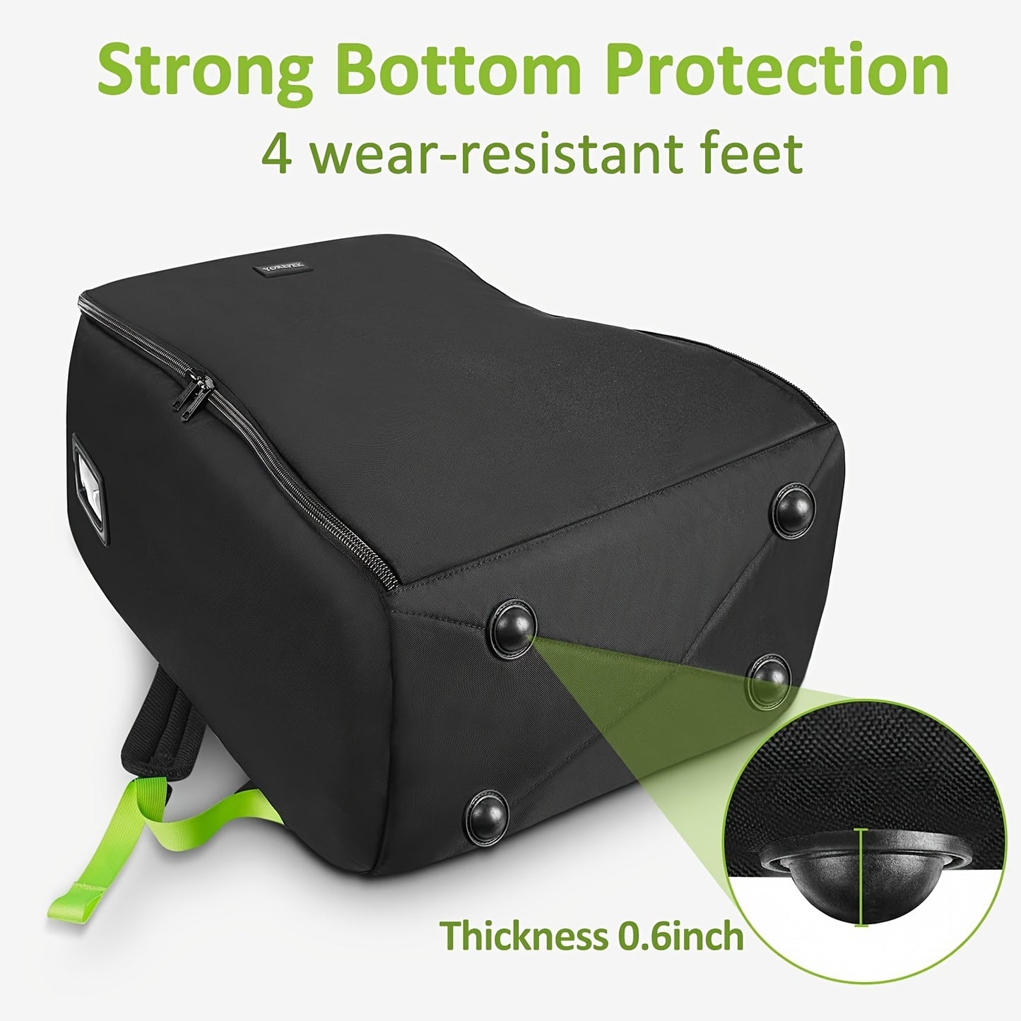 Padded Stroller Bag for Airplane Travel Fits for UPPA MINU, MINU V2/V3, Nuna TRVL, Gate Check Stroller Bag with Large Inner Mesh Pocket, Sturdy Stroller Storage Backpack for Accessories
