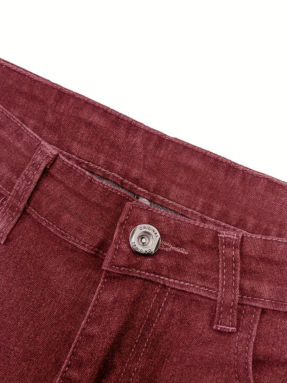 Men's Slim Fit Jeans - Classic Wash Clean Finish Modern
