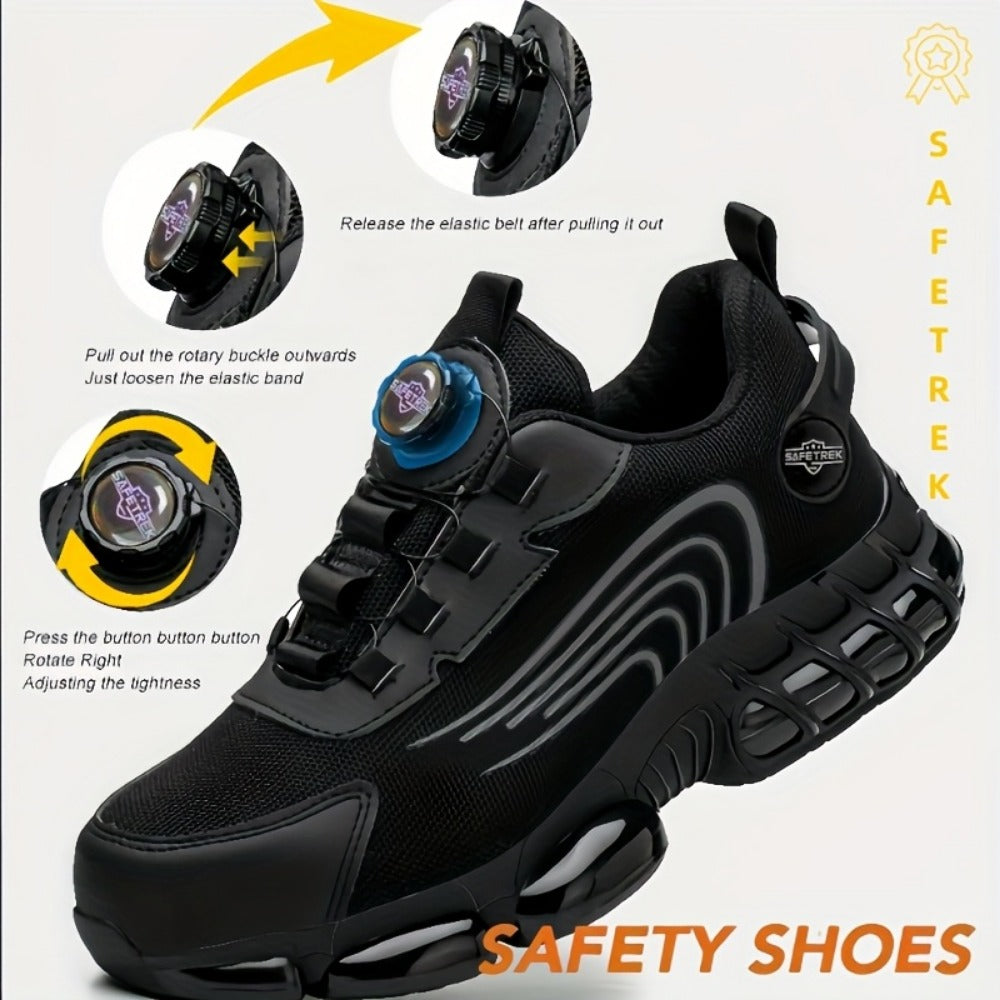 Unisex Work & Safety Shoes - Steel Toe Protection & Puncture Resistant 504165