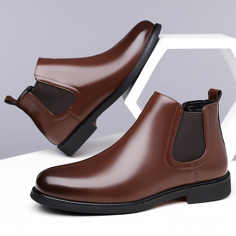 Men's Black Single Shoes - product view 2