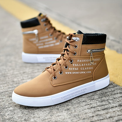 Versatile Men's Boots - Comfort Lining, Sole and Lace-Up Closure, Perfect for All Seasons and Occasions