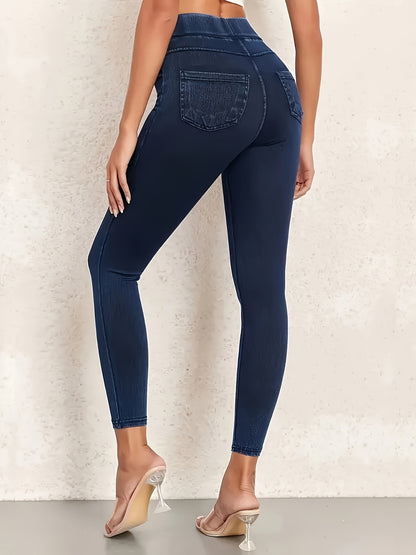 Women'S Elegant High Waist Slim Pants Versatile And Fashionable, Suitable for Daily Commuting, Leisure Outings, Shopping, And Wear, Four Seasons Wear Slim Pants