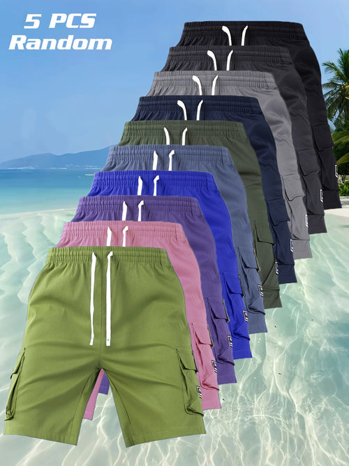 Unisex Cargo Shorts - Pocket 5