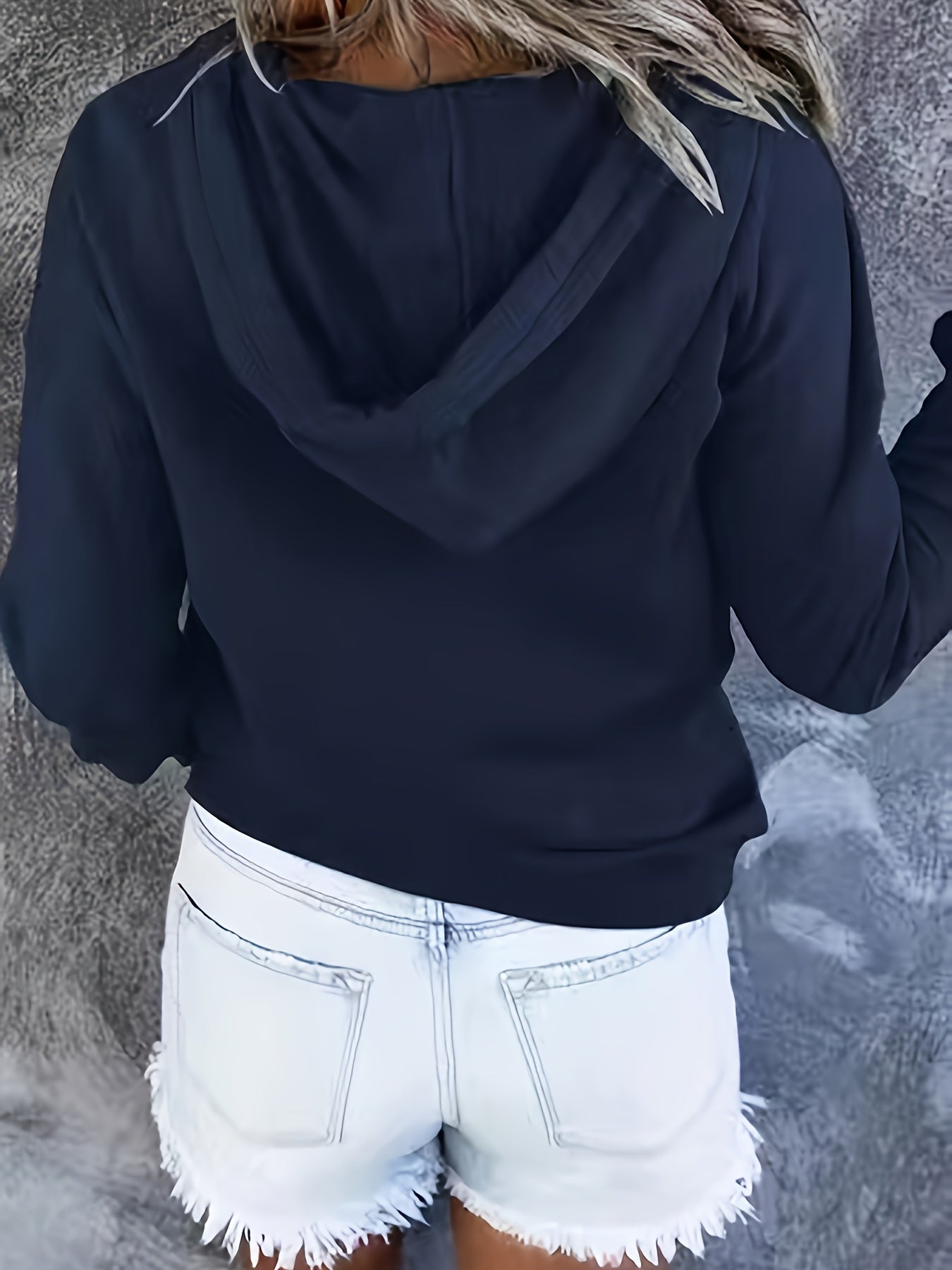 Hoodie for Women Sweatshirt Button Tops Casual Long Sleeve Oversize Pullover