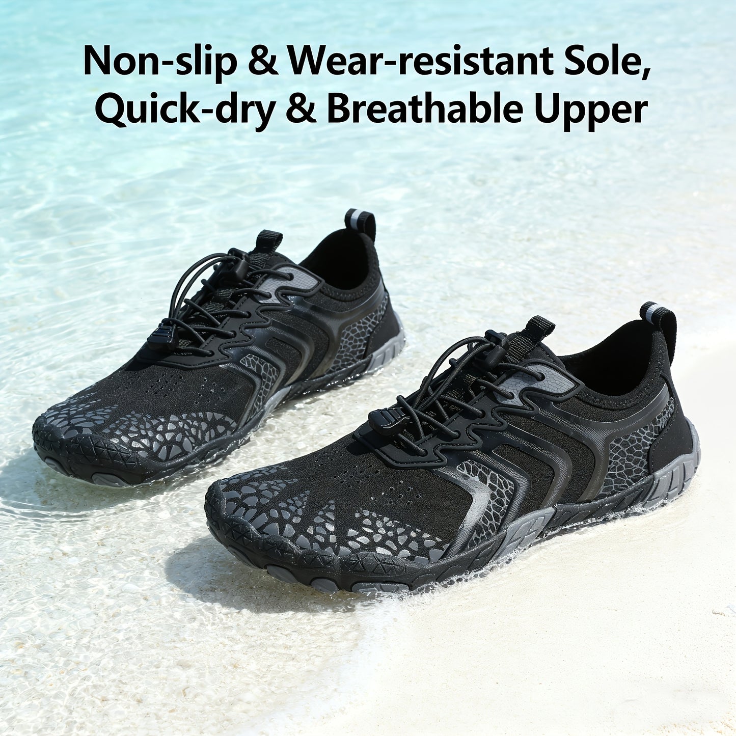 Women's Sports Outdoor Shoes, Barefoot Shoes for Women, Hiking Shoes, Fashionable, Versatile, Beach, Seaside, Barefoot Hiking Shoes, Breathable, Lightweight