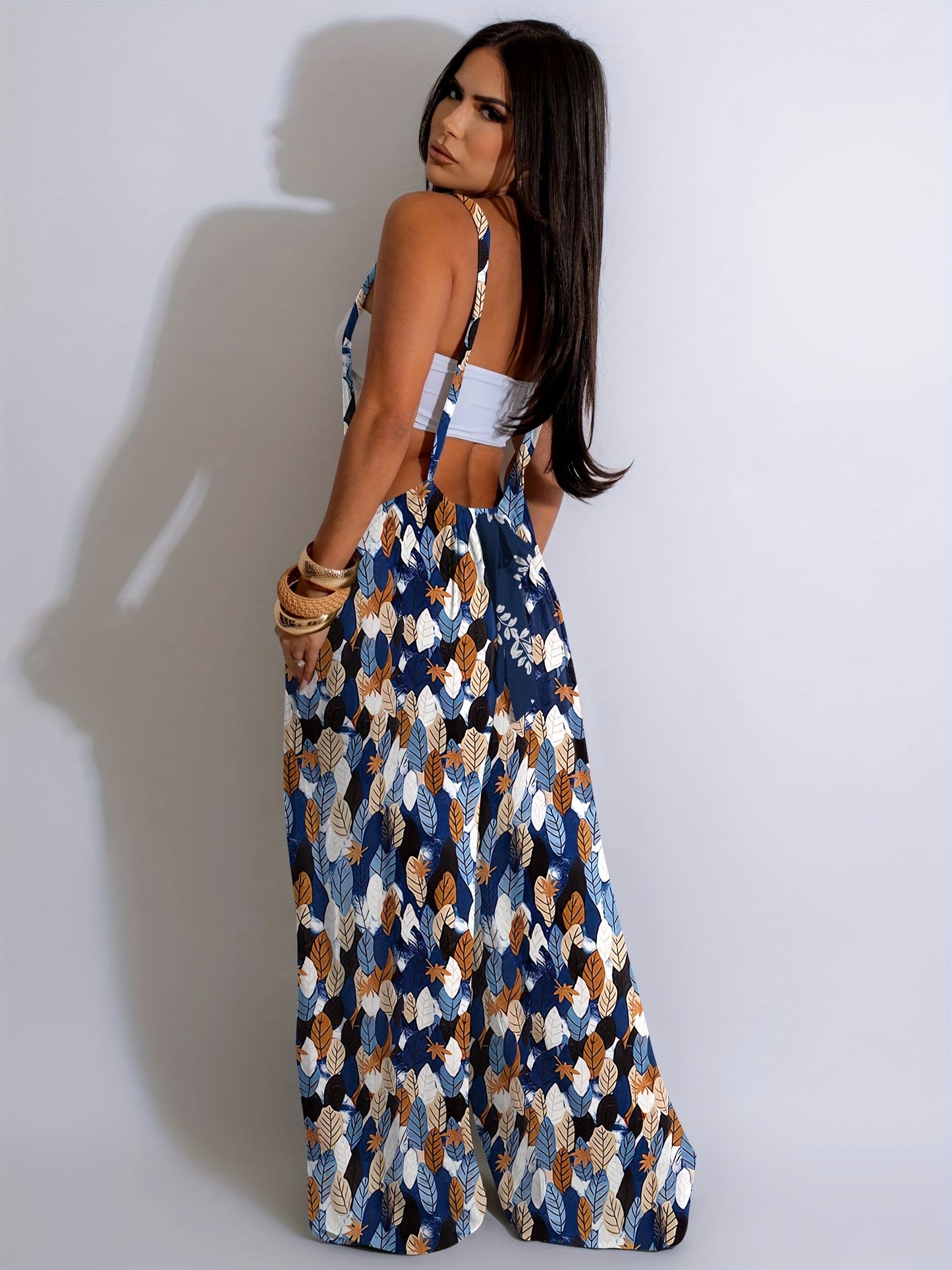Women's Casual Wide Leg Palazzo Pants - Adjustable Drawstring Waist, Super-Long Length, Loose Fit with Pockets, Machine Washable Lounge & Casual Trousers for All Seasons, Comfortable Clothing | Decorative Drawstring | Soft Texture