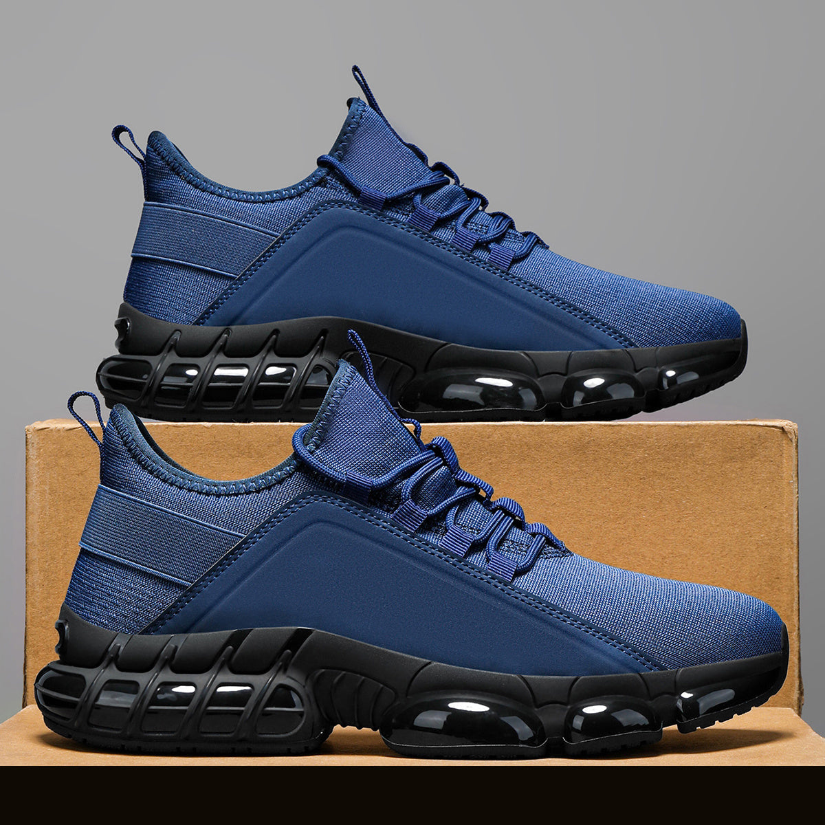 Men's Low-Top Sneakers - -Terrain Sneakers with Upper & Sole, Lace-Up Round Toe for Training,, Gym - - Outdoor Sports & Casual Wear Suitable for Men, Urban Style,