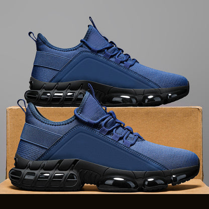 Men's Low-Top Sneakers - -Terrain Sneakers with Upper & Sole, Lace-Up Round Toe for Training,, Gym - - Outdoor Sports & Casual Wear Suitable for Men, Urban Style,
