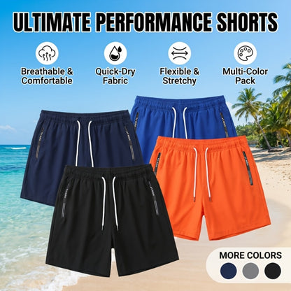 Men's Athletic Shorts - Stretch With Pockets Active Style