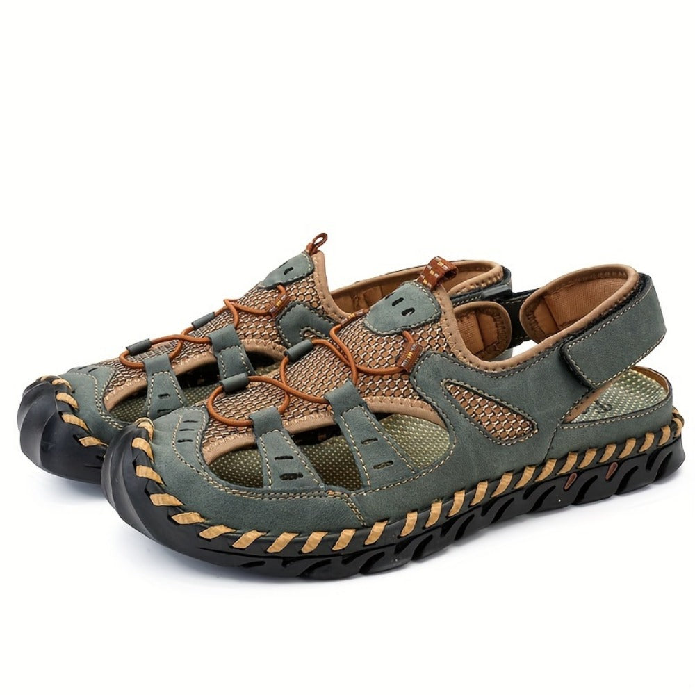 Men's Sandals - Breathable Mesh Non-Slip Sole for Beach & Water 036133
