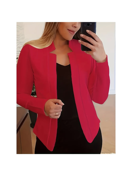Lady's Elegant Middle Eastern Style Button- Jacket - Soft Pastel White, All-season Durable Fabric That Is Easy to Wash