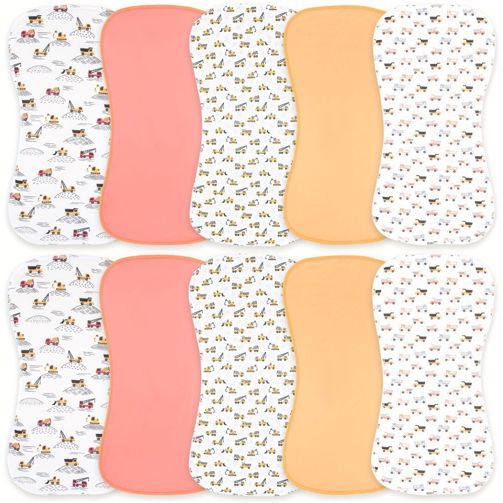 Burp Cloth - 10-pcs 10pcs Cloths Washcloths