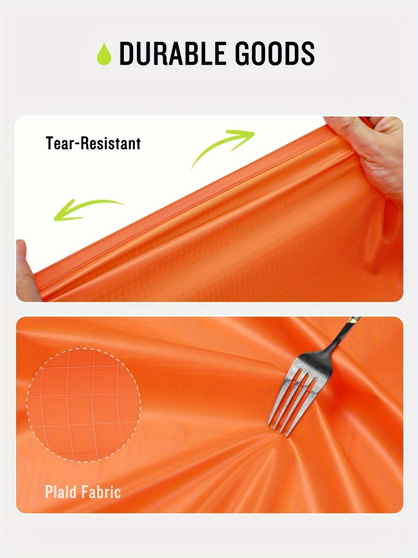 3-In-1 High Quality Hooded Rain Poncho with Side Pockets - Durable Polyester, Windproof for Outdoor Activities Like Camping, Hiking & Cycling