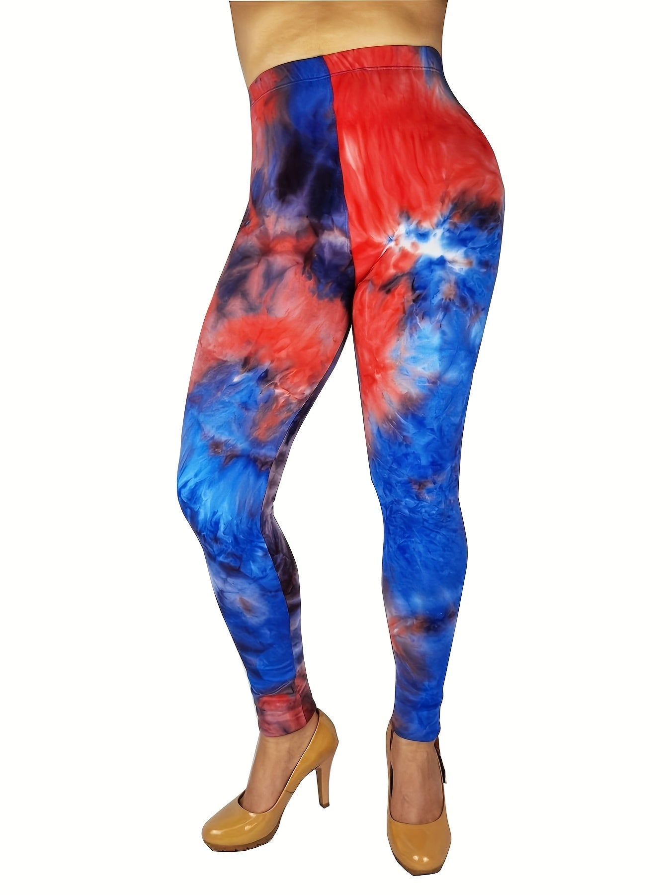 Leggings For Women Buttery Soft Classic Tie Dye Yoga Leggings
