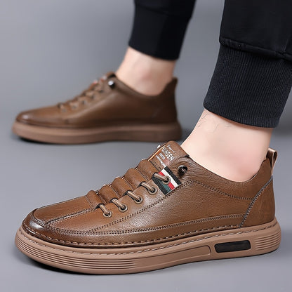 Men's Casual -Like Sneakers, All-Season Versatile Soft-Sole Shoes, Breathable Lightweight Anti-slip Fashion Footwear for Daily & Business Wear