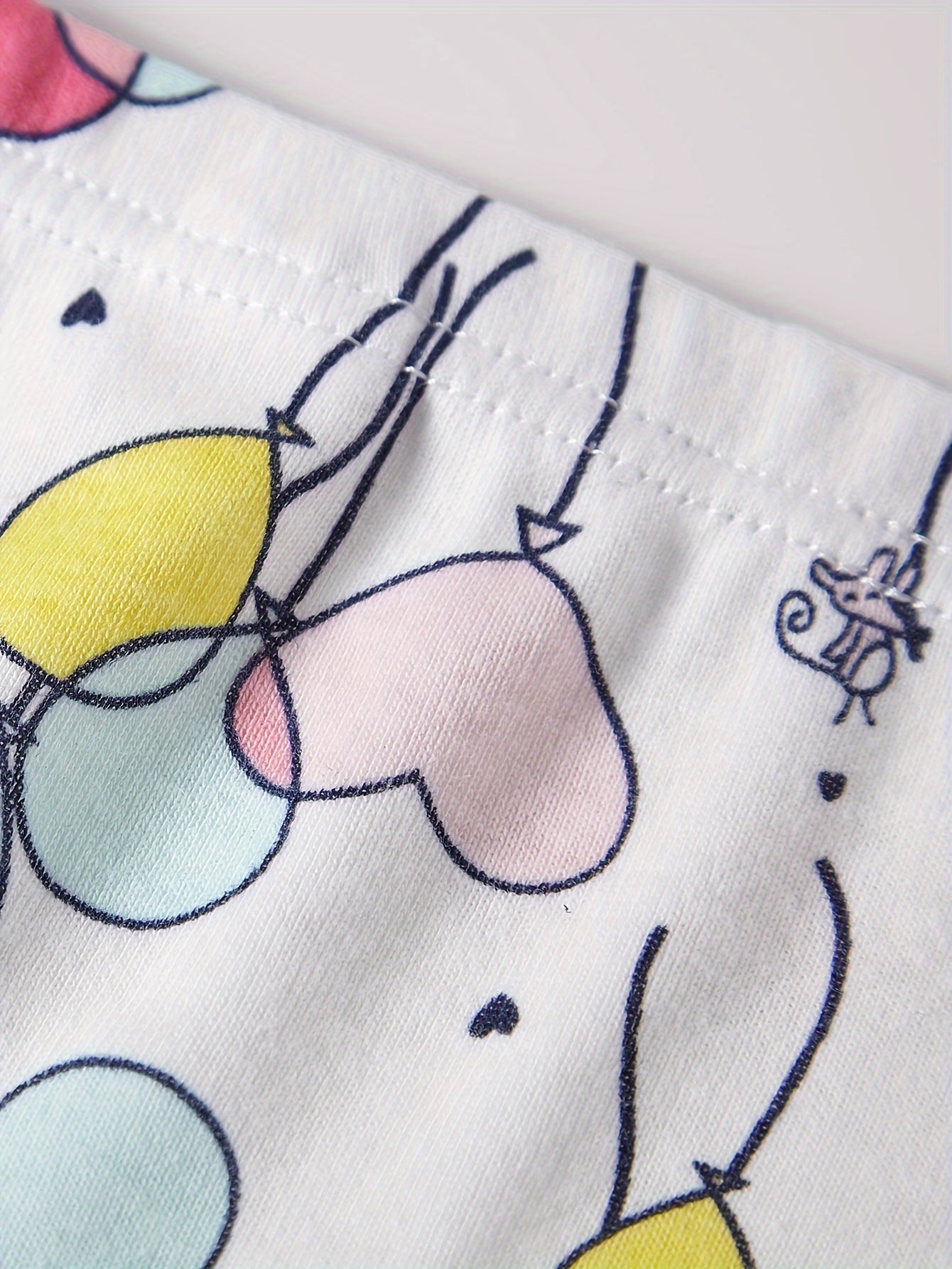 [Random]Randomly Send 12pcs Of Comfortable And Breathable Underwear for Girls with Pattern Elements Like Mermaid, Fox, Zebra, Kitten, Balloon, Castle, Insect, Flower, Pegasus, Etc.
