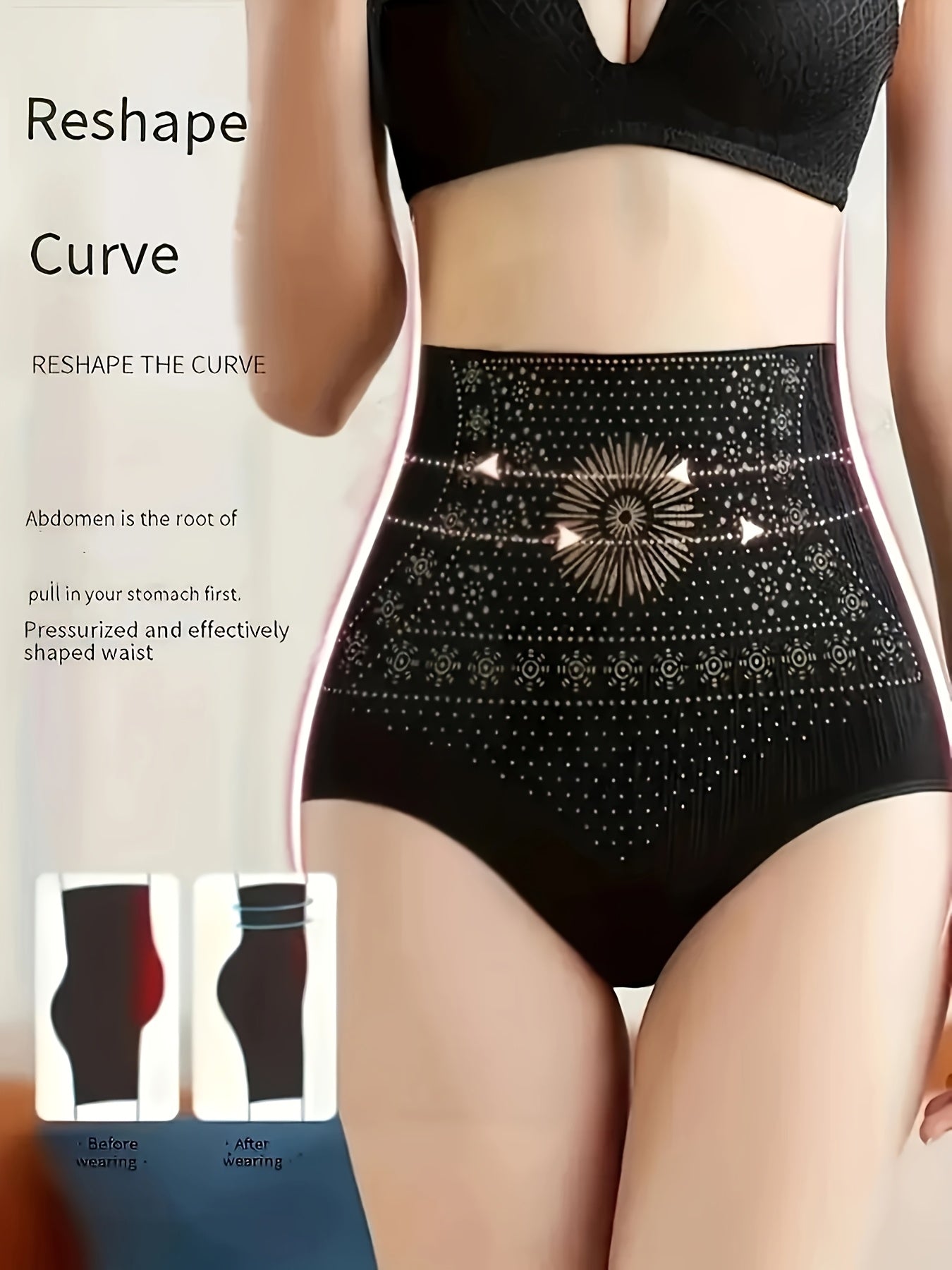4pcs Of High Waist Shapewear Pants With Abdominal Control And Hip Lifting Functions, Helping To Shape And Control. Underwear For Women With High Waist And Hip Lifting, Tight Shapewear Pants, Postpartum Belly Control Pants