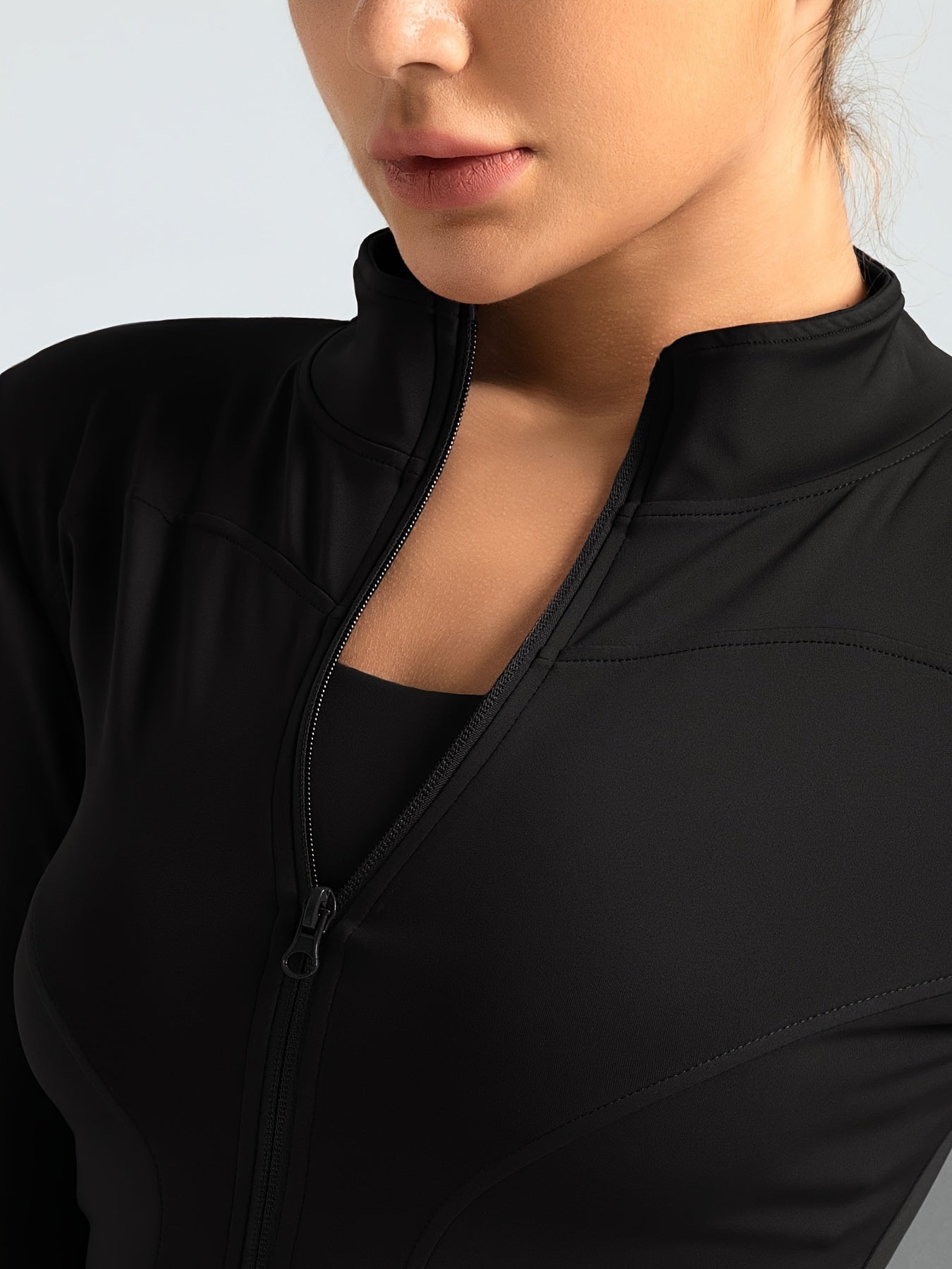 Women'S Peach-Print Quick-Dry Sports Top - Ultra-Lightweight Fitness Jacket& Yoga Top With Full-Zip Design - Perfect For Running, The Gym, And Yoga