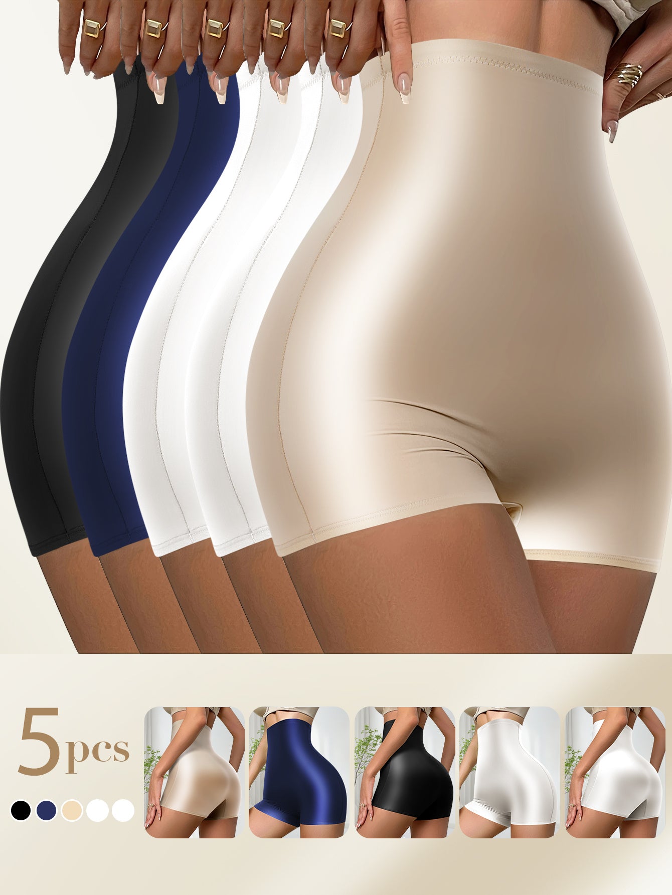 Women's Mixed colors Shorts - product view 1