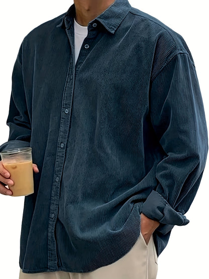 Men's Black Long-Sleeve Shirt - product view 24