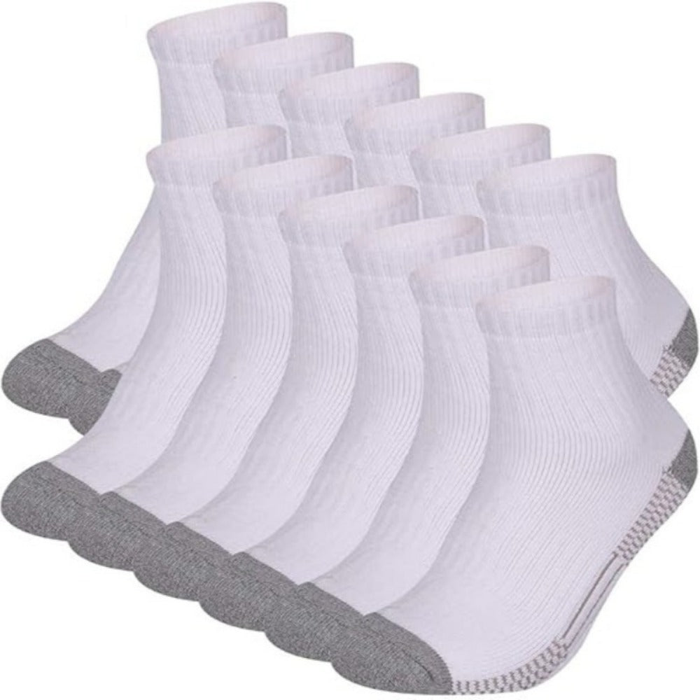 Men's Athletic Socks - 12-Pair Pack
