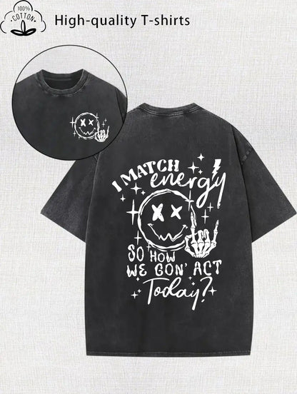 Women's Coffee Brown Oversized Short-Sleeve T-Shirt - product view 5