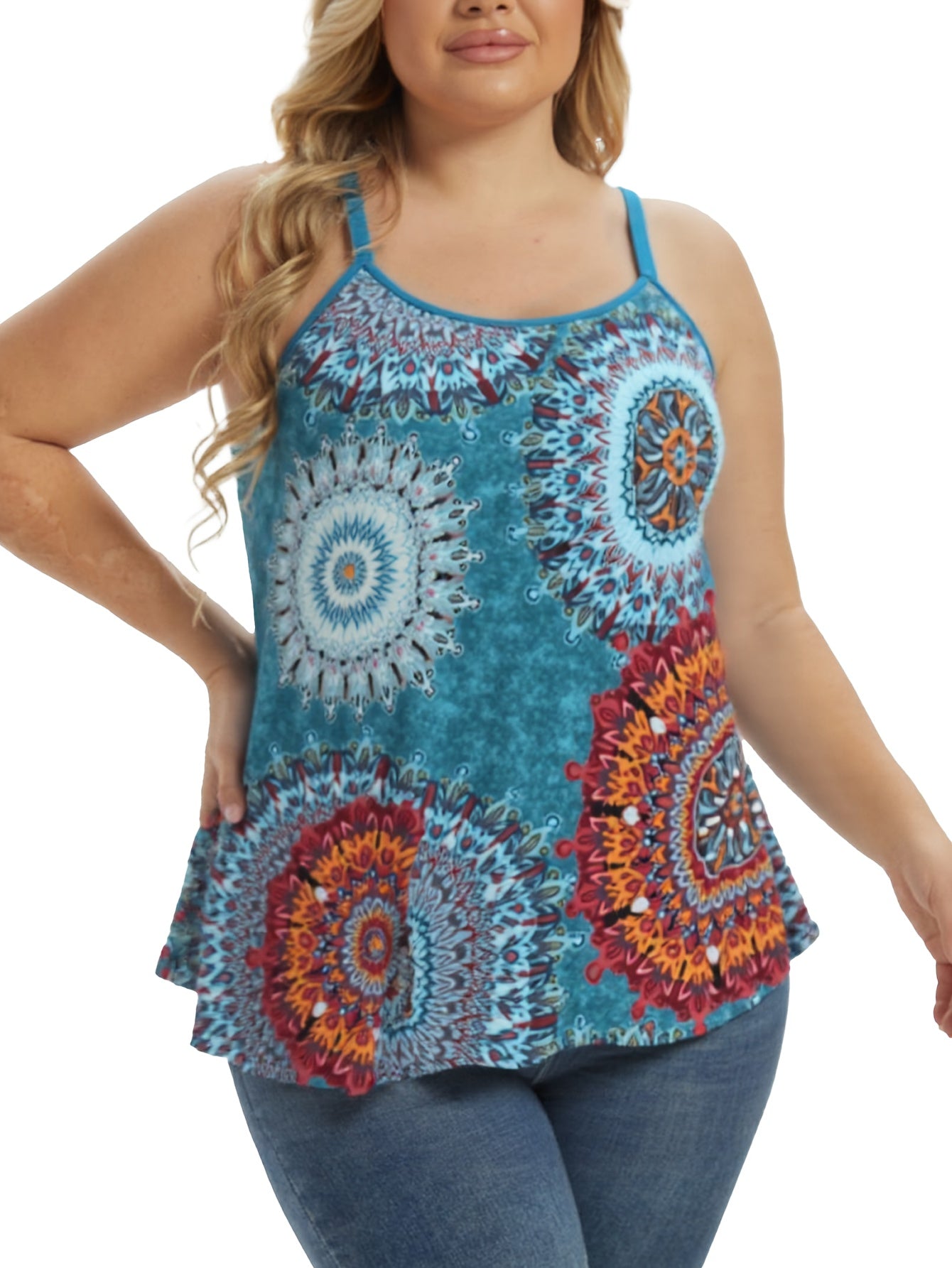 Vislivin Women'S Summer Camisole with Built-In Bra Pads, Seamless Sleeveless Design Featuring Adjustable Thin Straps, Soft And Loose Fit for Comfortable Daily Wear at Home, Available in Plus Size 4XL