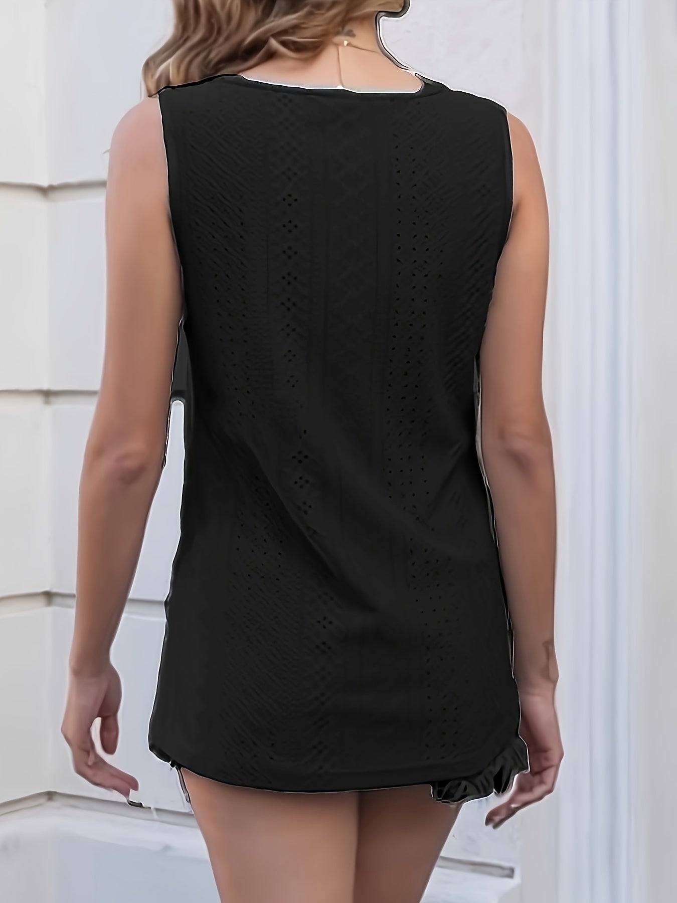 Summer Ladies Trendy T-shirt V-neck Sleeveless Tops Casual Loose Comfortable Vest Women
