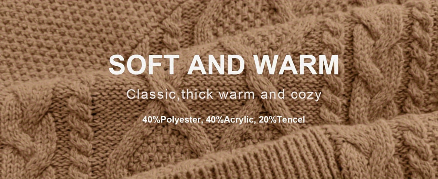 Men's Versatile Zip-Up Cardigan