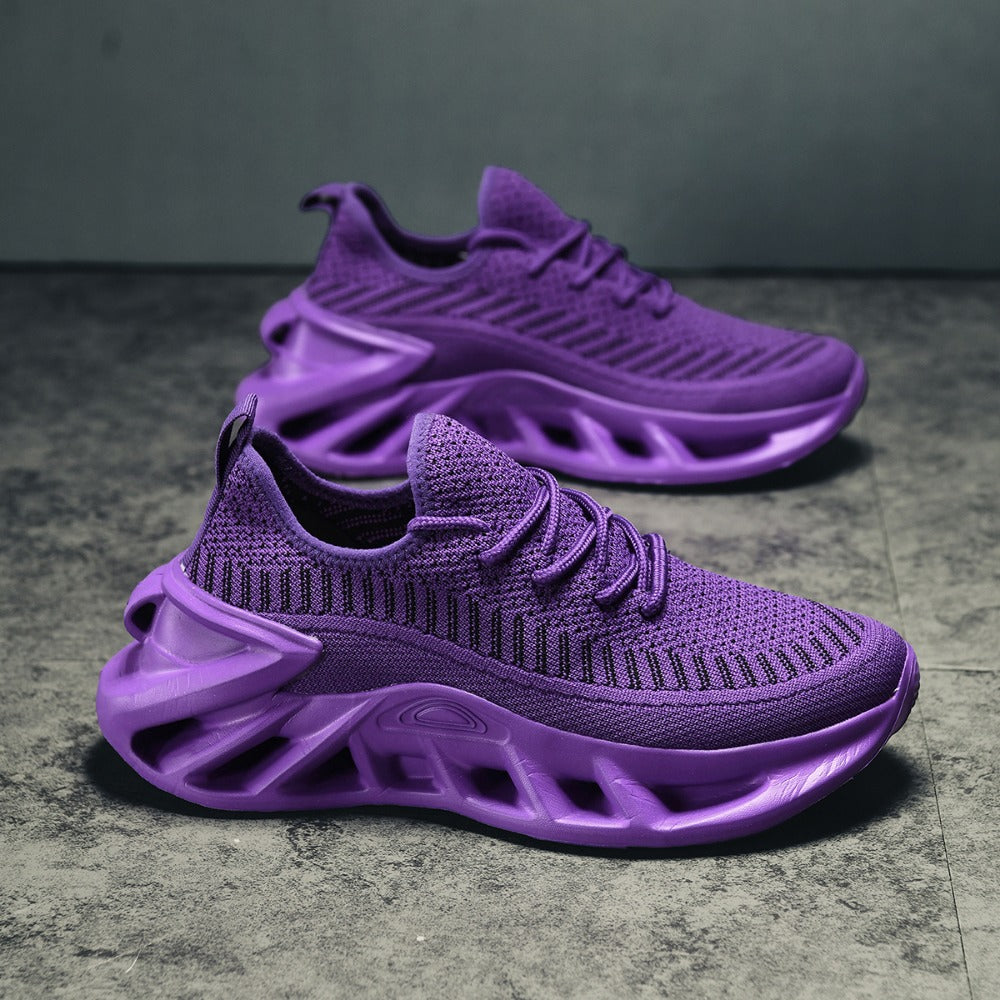 Unisex Running Shoes - Breathable Mesh Non-Slip Sole for Active Days 309477