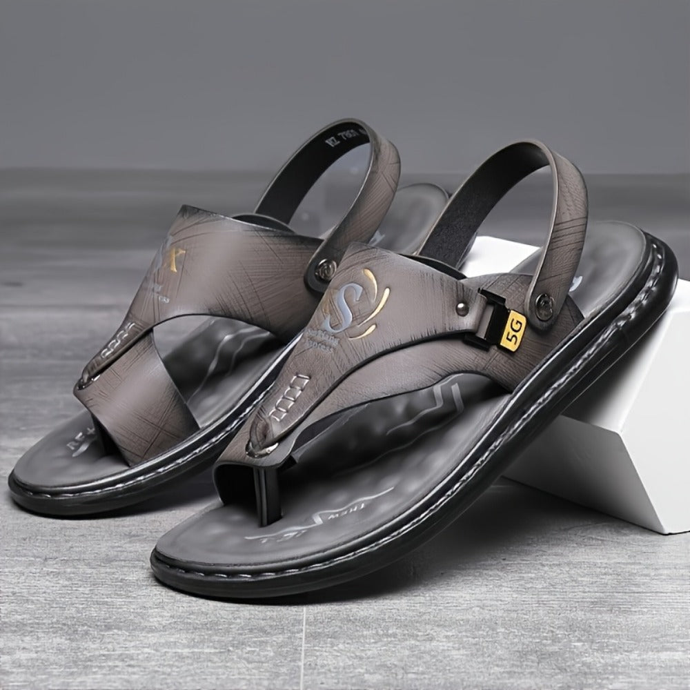 Men's Slippers - Platform Sole for Beach & Water 833765