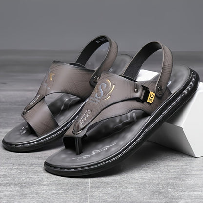 Men's Slippers - Platform Sole for Beach & Water 833765