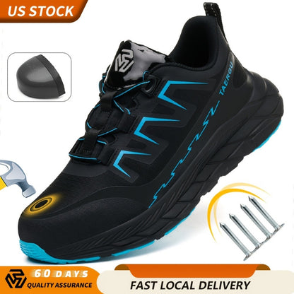 Men's Work & Safety Shoes - Non-Slip Sole Lightweight for Everyday Wear 561573