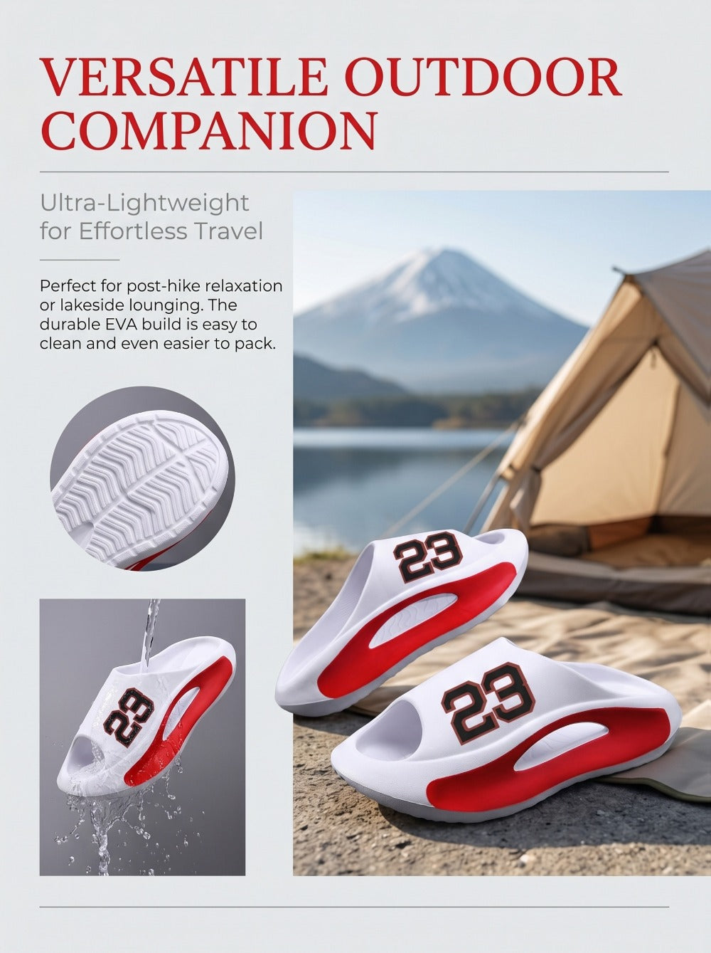 Men's Slippers - Everyday Comfort & Durable Sole