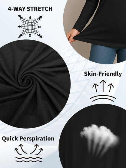 Inspirational Quote Printed T-Shirt with Round Neck And Long Sleeves, Loose Fit, Perfect for Any Season, Stylish And Adaptable