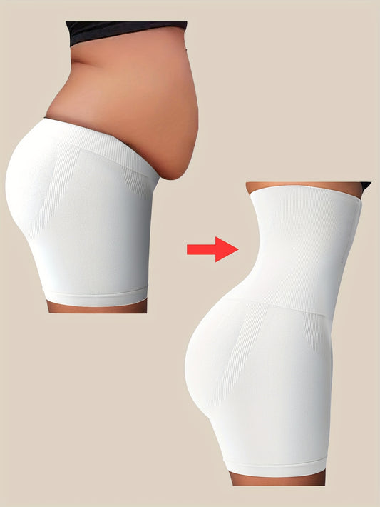 1-Pack Women's High-Waist Shapewear Briefs - Firm Tummy-Control Smoothing – Black Colorway 94053 – main product image