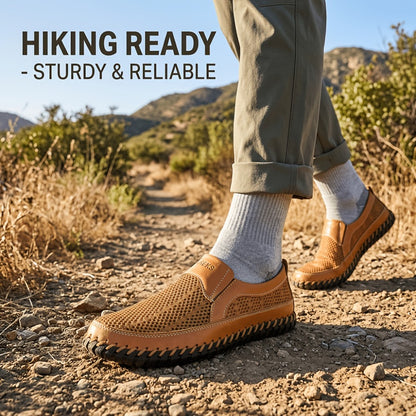 Men's Loafers & Flats - Breathable Mesh Slip-On for Outdoor & Travel 949029