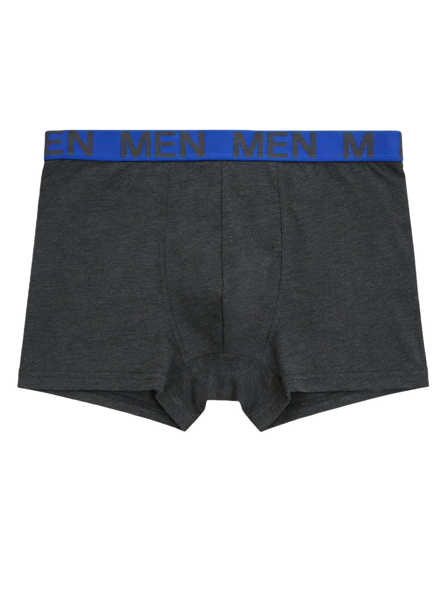5 Pack Men'S Solid Color Boxer Briefs Comfortable Breathable Stretch Trunks For - product view 4