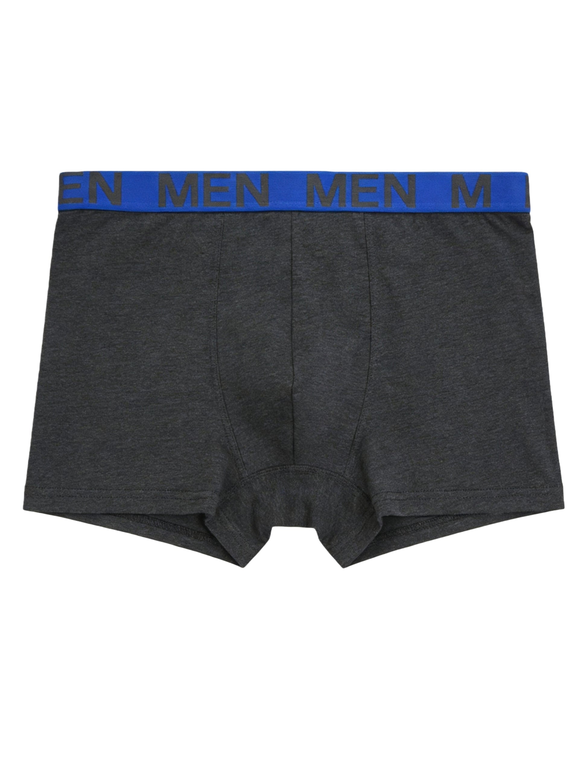 5 Pack Men'S Solid Color Boxer Briefs Comfortable Breathable Stretch Trunks For - product view 4
