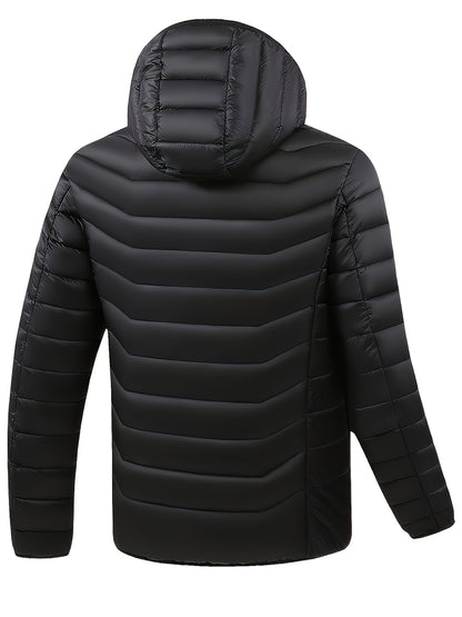 Men'S And Women'S Heated Clothes, 21-Zone Multi-Directional Heating System, Recommended for Going Out to Against Wind And Cold, Outdoor Cycling And Skiing, Casual Fashion Fashion, Warm Winter, USB Power Supply, Power Bank Not Included