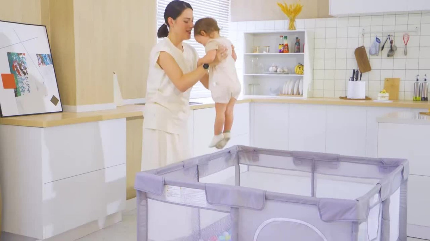 Baby Playpen - Breathable Soft Inch X50