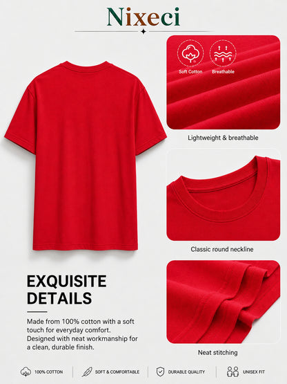 Grey Cotton Printed T-Shirt - product view 9