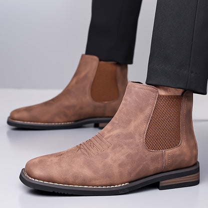 New  Boots Commuting Shoes Slip-on Men's Shoes - Soft Sole High-top, Free Style, Two Colors