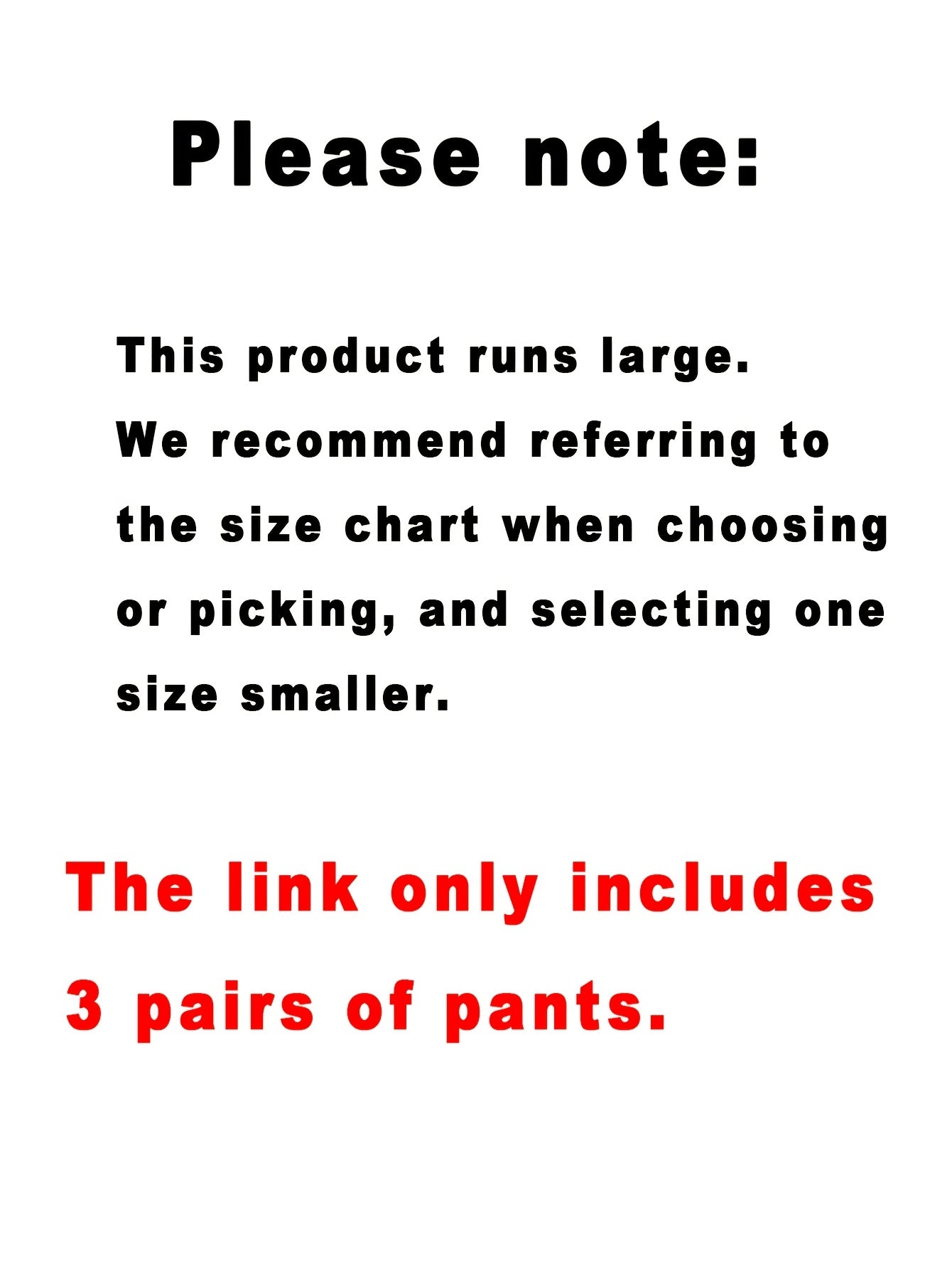 3pcs Spring And Summer Trendy Versatile Long Pants [Soft Joggers] Sizes Run Large, It Is Recommended to Choose One Size Smaller. Women's Soft Joggers - Loose Fit, Elastic Waistband with Drawstring, Double Side Pockets - Machine Washable