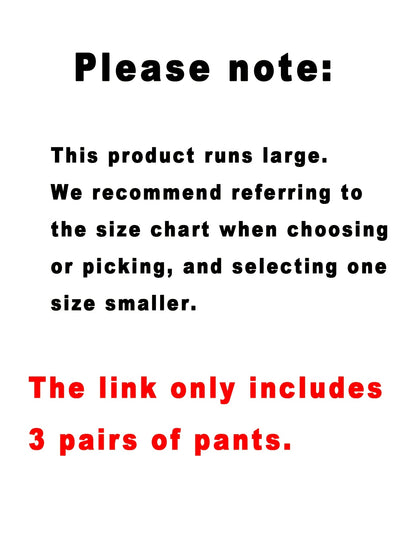 3pcs Spring And Summer Trendy Versatile Long Pants [Soft Joggers] Sizes Run Large, It Is Recommended to Choose One Size Smaller. Women's Soft Joggers - Loose Fit, Elastic Waistband with Drawstring, Double Side Pockets - Machine Washable