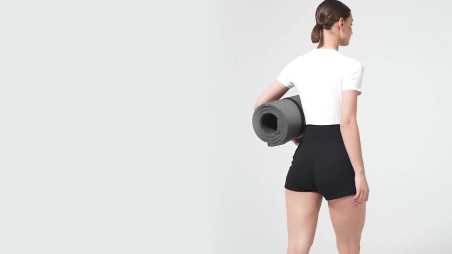 Pregnancy Shorts Designed for During Workouts, Featuring Pockets And a Stretchy Over-Belly Fit