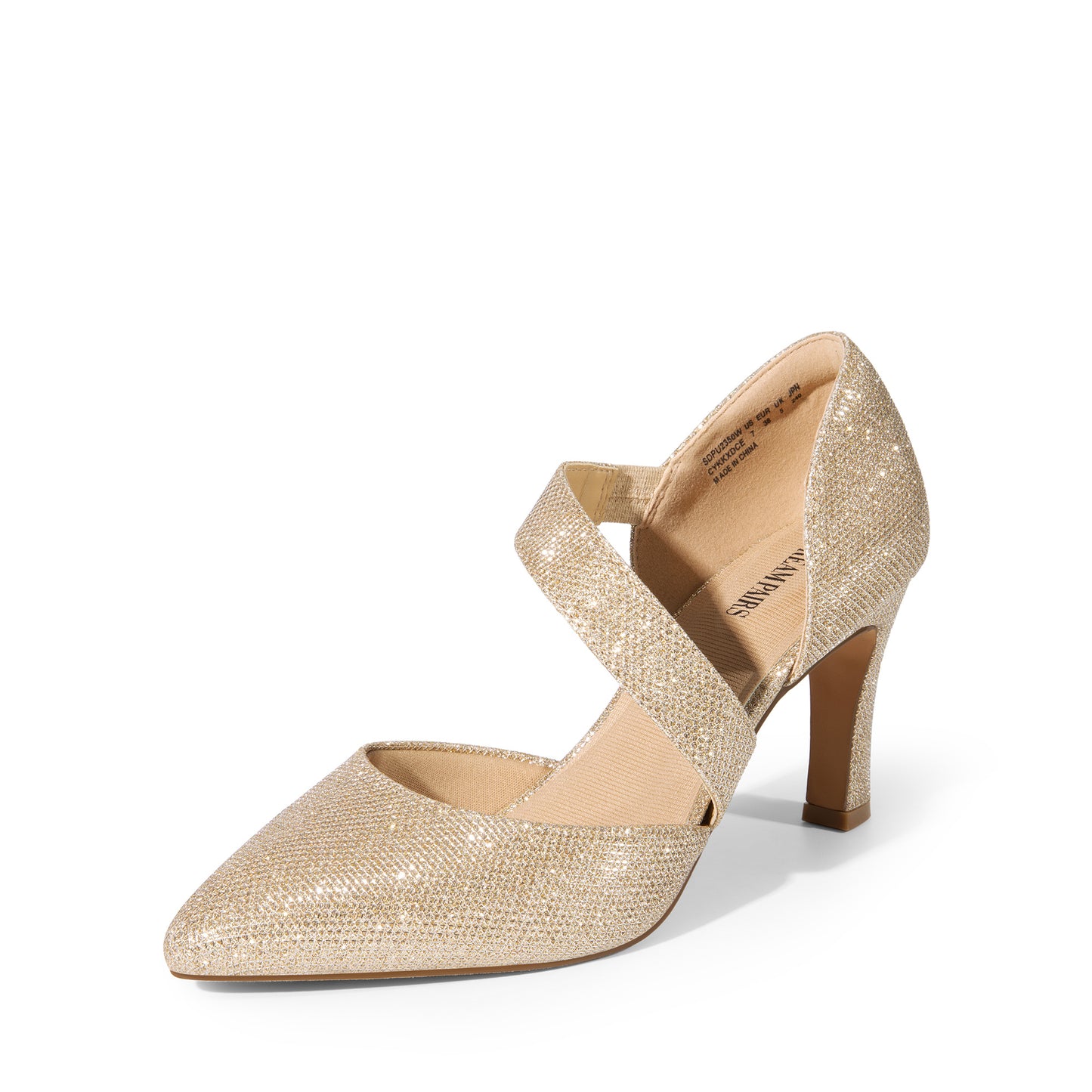 Women's High Heels Pumps Dress Closed Pointed Toe Comfortable D'Orsay Pumps Shoes for Work Office Wedding Dancing Closed Pointed Toe Stiletto D'Orsay Shoes for Wedding Party
