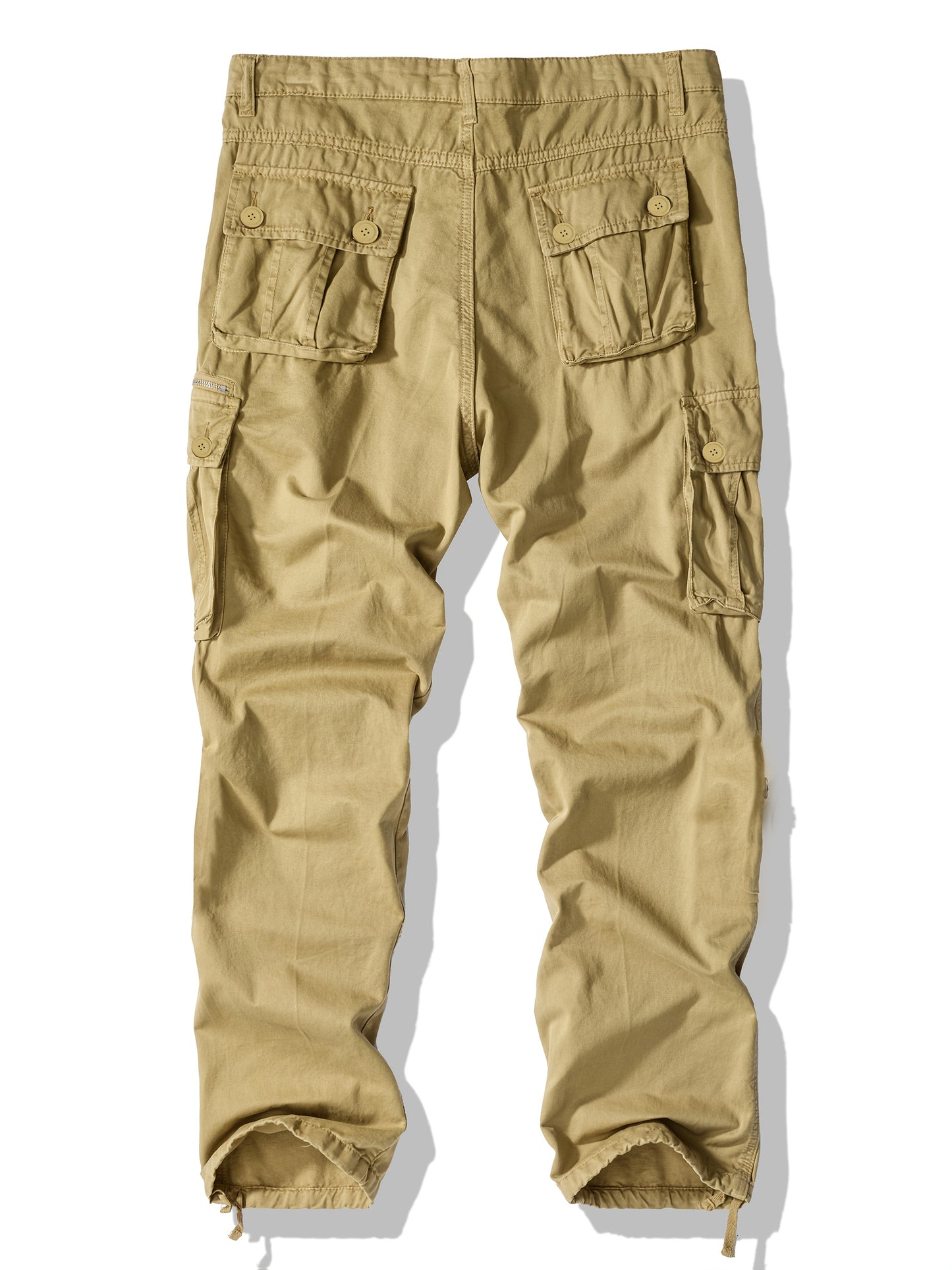 Men's Khaki 6-pocket Casual Pants