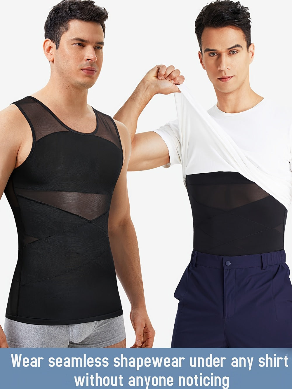 Men's Solid Color Tank Top - Sleeveless 164581