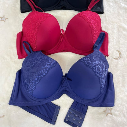 07 6Pack of Color 3Roe Button Bras B Cup and C Cup and D Cup and DD Cup